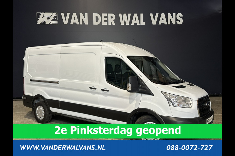 Ford Transit 2.0 TDCI 130pk L3H2 Euro6 Airco | Camera | Navigatie | Cruisecontrol | Stoelverwarming Verwarmde voorruit, Parkeersensoren, Elektrisch verstelbare bestuurdersstoel, Bijrijdersbank