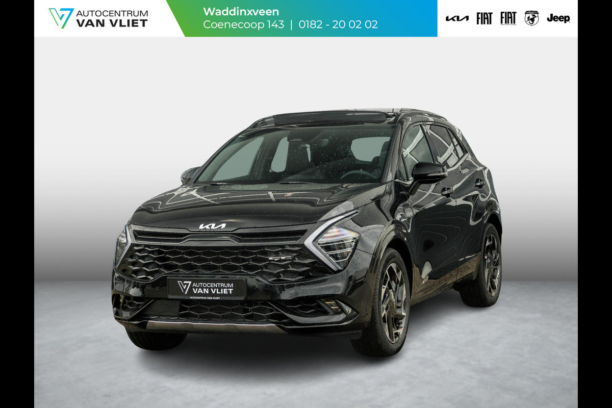 Kia Sportage 1.6 T-GDi Plug-in Hybrid AWD GT-Line | Direct leverbaar | Clima | Stoel-/stuurverwarming | Schuif-/kanteldak | Carplay | Navi | Adapt. Cruise | 19''