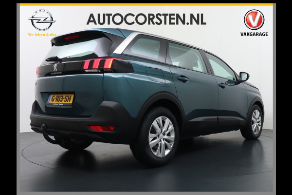 Peugeot 5008 T131PK AUT-8 7-Pers.Navi 360°Camera Apple Carplay Android Trekhaak Ecc Cruise Blue Executive DAB+ Pack City Regen-Lichtsensor Verkeersbordlezer Rijstrooksensor Connected services Verkeersbord detectie Orig.NLse auto EURO 6 1e eig.