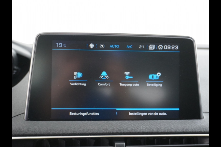 Peugeot 5008 T131PK AUT-8 7-Pers.Navi 360°Camera Apple Carplay Android Trekhaak Ecc Cruise Blue Executive DAB+ Pack City Regen-Lichtsensor Verkeersbordlezer Rijstrooksensor Connected services Verkeersbord detectie Orig.NLse auto EURO 6 1e eig.
