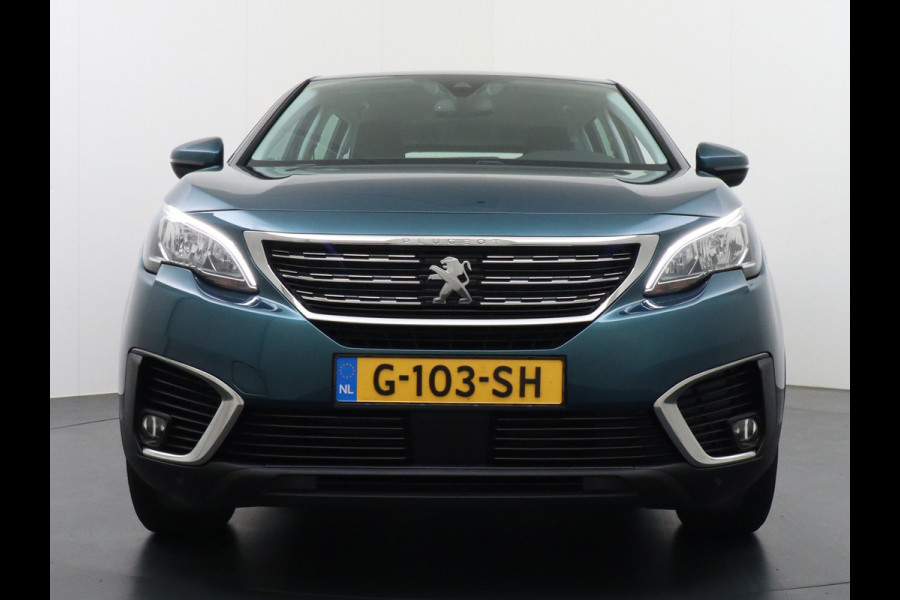 Peugeot 5008 T131PK AUT-8 7-Pers.Navi 360°Camera Apple Carplay Android Trekhaak Ecc Cruise Blue Executive DAB+ Pack City Regen-Lichtsensor Verkeersbordlezer Rijstrooksensor Connected services Verkeersbord detectie Orig.NLse auto EURO 6 1e eig.