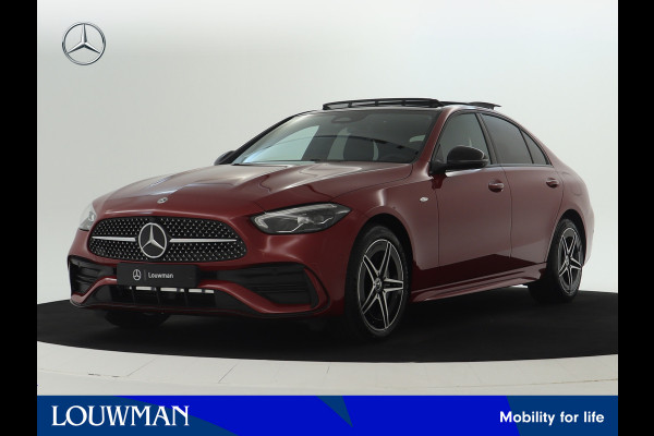 Mercedes-Benz C-Klasse 300 e Business Solution AMG | Trekhaak | Nightpakket | Parkeerpakket met 360°-camera | Memorypakket | Dodehoekassistent Antidiefstalpakket GUARD 360° Plus | Spiegelpakket | KEYLESS GO | 	USB-pakket |
