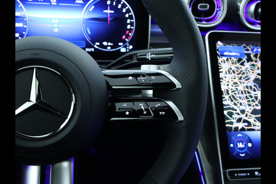 Mercedes-Benz C-Klasse 300 e Business Solution AMG | Trekhaak | Nightpakket | Parkeerpakket met 360°-camera | Memorypakket | Dodehoekassistent Antidiefstalpakket GUARD 360° Plus | Spiegelpakket | KEYLESS GO | 	USB-pakket |