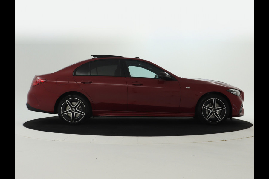 Mercedes-Benz C-Klasse 300 e Business Solution AMG | Trekhaak | Nightpakket | Parkeerpakket met 360°-camera | Memorypakket | Dodehoekassistent Antidiefstalpakket GUARD 360° Plus | Spiegelpakket | KEYLESS GO | 	USB-pakket |