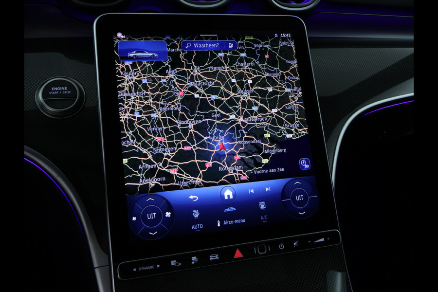Mercedes-Benz C-Klasse 300 e Business Solution AMG | Trekhaak | Nightpakket | Parkeerpakket met 360°-camera | Memorypakket | Dodehoekassistent Antidiefstalpakket GUARD 360° Plus | Spiegelpakket | KEYLESS GO | 	USB-pakket |