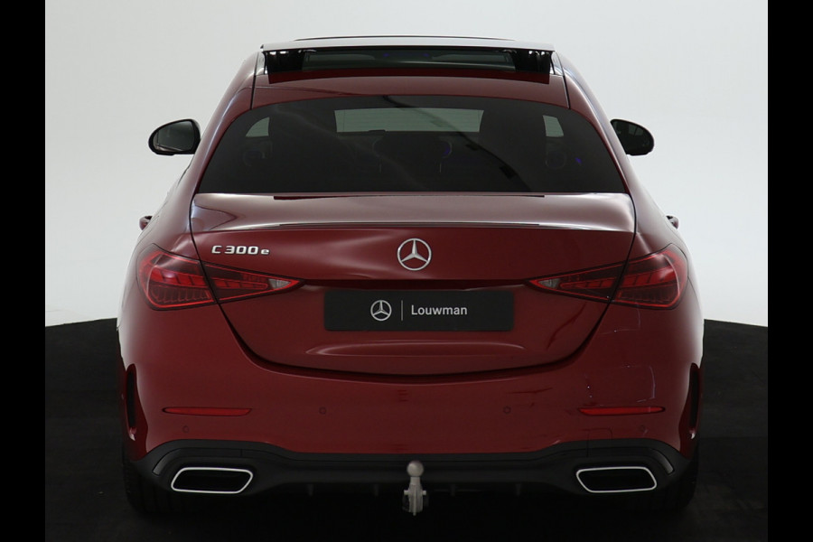 Mercedes-Benz C-Klasse 300 e Business Solution AMG | Trekhaak | Nightpakket | Parkeerpakket met 360°-camera | Memorypakket | Dodehoekassistent Antidiefstalpakket GUARD 360° Plus | Spiegelpakket | KEYLESS GO | 	USB-pakket |