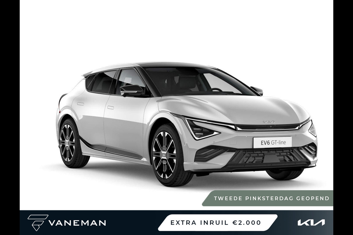 Kia Ev6 GT-Line 84 kWh | Autonomous Emergency Braking | Sfeerverlichting | Panoramadak Kia Ev6 GT-Line 84 kWh | Autonomous Emergency Braking | Sfeerverlichting | Panoramadak