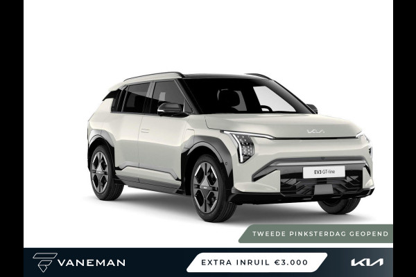 Kia EV3 GT-PlusLine 81.4 kWh | Elektrisch glazen schuif-/kanteldak | Keyless entry