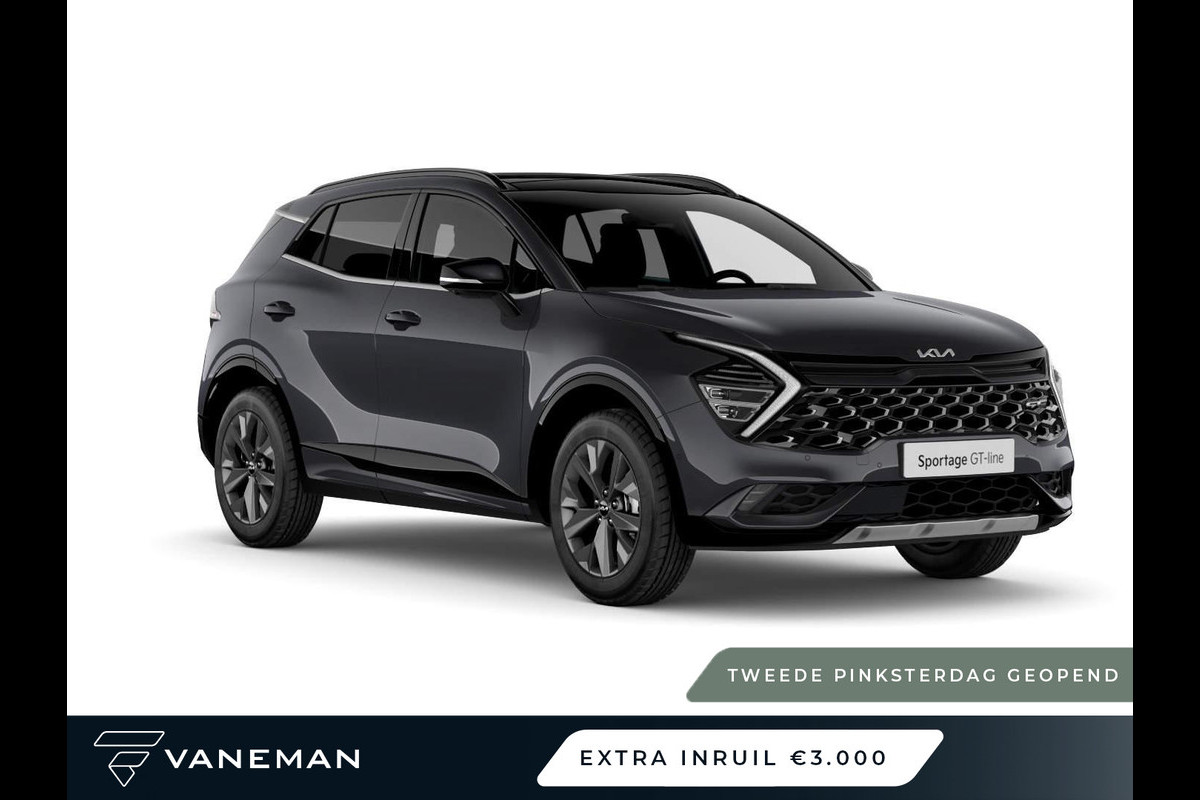 Kia Sportage 1.6 T-GDi Hybrid GT-Line Limited Edition | Cruise control adaptief met Stop&Go en stuurhulp | Apple Carplay/Android Auto | Limited Edition