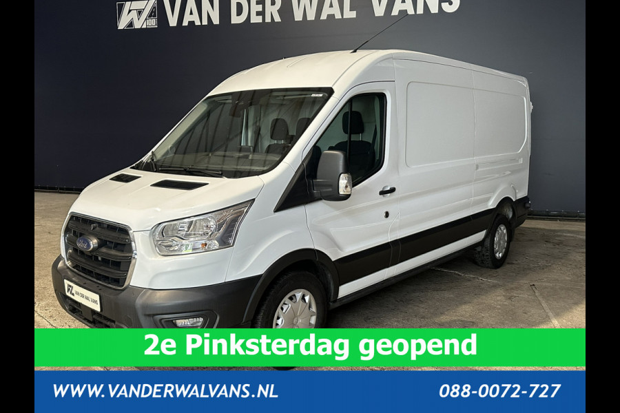 Ford Transit 2.0 TDCI 130pk L3H2 Euro6 Airco | Camera | Navigatie | Cruisecontrol | Stoelverwarming Verwarmde voorruit, Parkeersensoren, Elektrisch verstelbare bestuurdersstoel, Bijrijdersbank