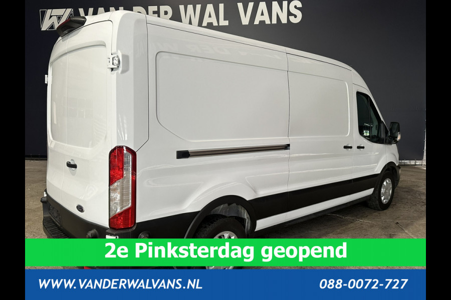 Ford Transit 2.0 TDCI 130pk L3H2 Euro6 Airco | Camera | Navigatie | Cruisecontrol | Stoelverwarming Verwarmde voorruit, Parkeersensoren, Elektrisch verstelbare bestuurdersstoel, Bijrijdersbank