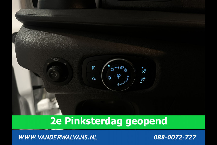 Ford Transit 2.0 TDCI 130pk L3H2 Euro6 Airco | Camera | Navigatie | Cruisecontrol | Stoelverwarming Verwarmde voorruit, Parkeersensoren, Elektrisch verstelbare bestuurdersstoel, Bijrijdersbank
