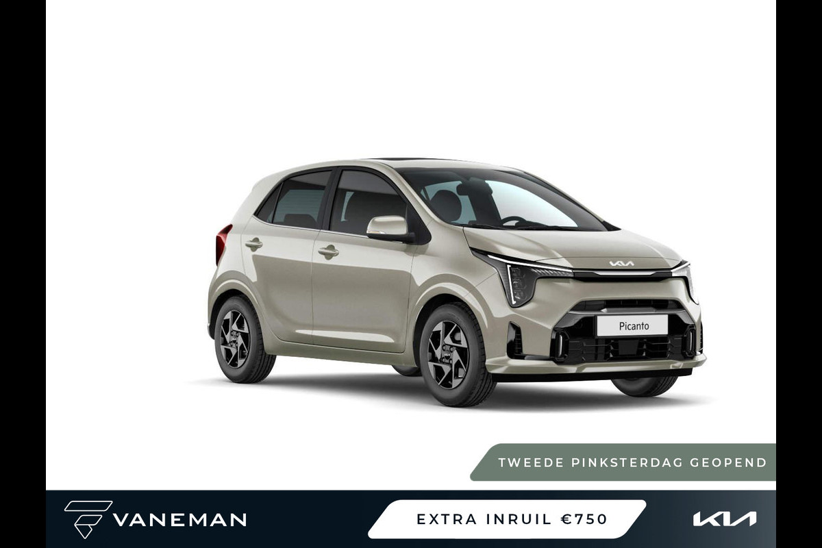 Kia Picanto 1.0 DPI DynamicLine 5p. | 5-zits | Zelf samenstellen