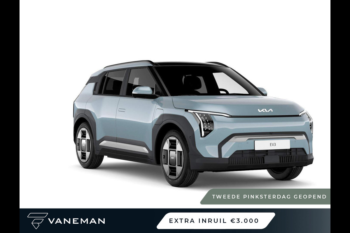 Kia EV3 Plus Advanced 81.4 kWh | Elektrisch glazen schuif-/kanteldak | Apple Carplay/Android Auto