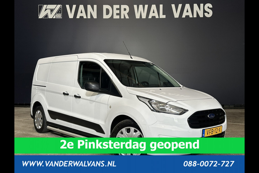 Ford Transit Connect 1.5 EcoBlue 100pk L2H1 inrichting Euro6 Airco | Camera | Navigatie | Trekhaak | Sidebars, Parkeersensoren, Cruisecontrol