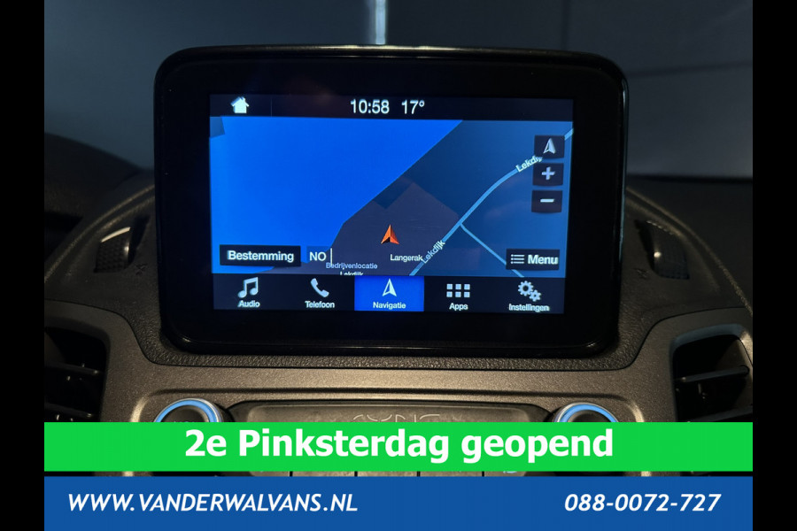 Ford Transit Connect 1.5 EcoBlue 100pk L2H1 inrichting Euro6 Airco | Camera | Navigatie | Trekhaak | Sidebars, Parkeersensoren, Cruisecontrol