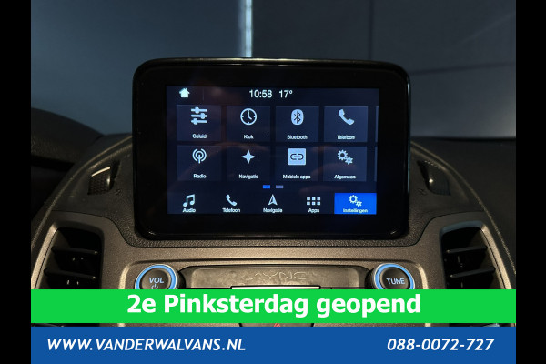 Ford Transit Connect 1.5 EcoBlue 100pk L2H1 inrichting Euro6 Airco | Camera | Navigatie | Trekhaak | Sidebars, Parkeersensoren, Cruisecontrol