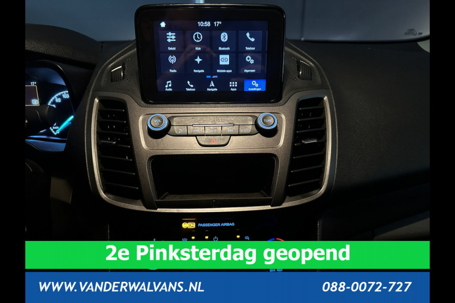 Ford Transit Connect 1.5 EcoBlue 100pk L2H1 inrichting Euro6 Airco | Camera | Navigatie | Trekhaak | Sidebars, Parkeersensoren, Cruisecontrol