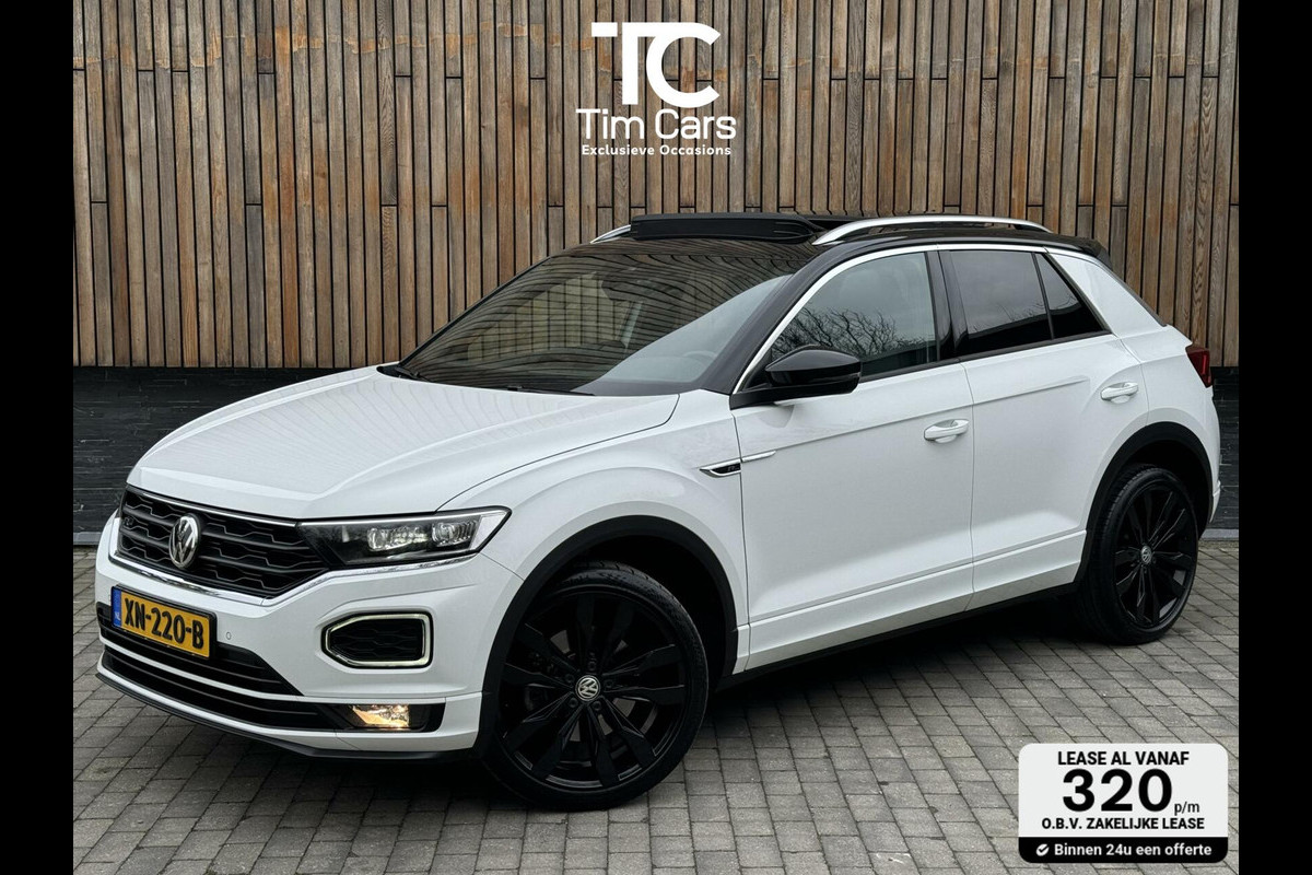 Volkswagen T-Roc 1.5 TSI R-line Automaat | Panoramadak | LED | Stoelverwarming | Keyless entry&start | Elektrisch bedienbare achterklep | DAB rad