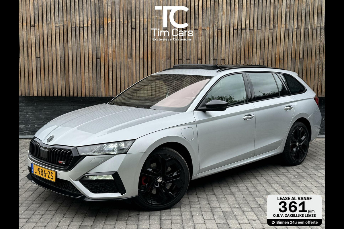 Škoda Octavia Combi 1.4 TSI RS iV PHEV Panoramadak | Head-up display | Achteruitrijcamera | Matrix LED | Stoel en stuurverwarming | Cruise con