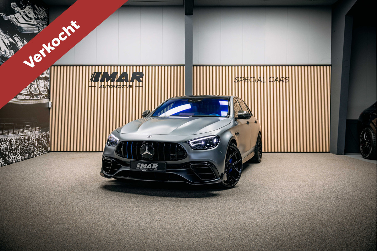 Mercedes-Benz E-Klasse AMG 63 S 4MATIC+ Uniek uitgevoerde E63S!!!!!! Brabus optic, 21inch Vossen Mercedes-Benz E-Klasse AMG 63 S 4MATIC+ Uniek uitgevoerde E63S!!!!!! Brabus optic, 21inch Vossen