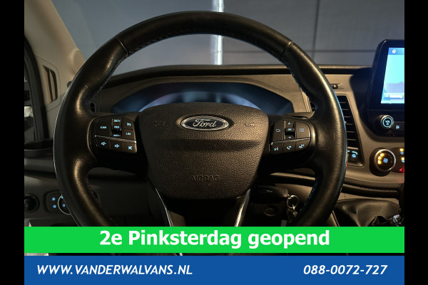 Ford Transit 2.0 TDCI 130pk L3H2 Euro6 Airco | Camera | Navigatie | Cruisecontrol | Stoelverwarming Verwarmde voorruit, Parkeersensoren, Elektrisch verstelbare bestuurdersstoel, Bijrijdersbank