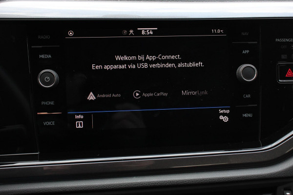 Volkswagen Polo 1.0 TSI 110 pk DSG Highline | Navigatie | Apple Carplay/Android Auto | Parkeersensoren | Adaptive Cruise Control | Afneembare trekhaak | Getinte ramen | Stoelverwarming | Climatronic