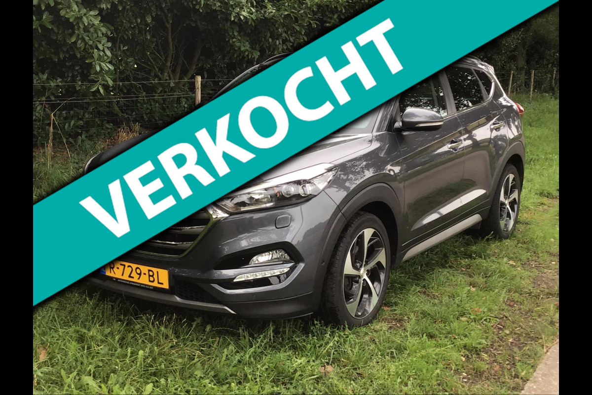 Hyundai Tucson 1.6 T-GDi Premium 4WD AUTOMAAT/Leder/panorama Hyundai Tucson 1.6 T-GDi Premium 4WD AUTOMAAT/Leder/panorama