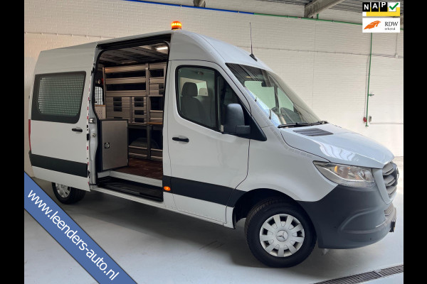 Mercedes-Benz Sprinter Servicewagen 316 Automaat 2.2 CDI 160PK EURO VI-D L2H2 Inrichting Omvormer V230 Standkachel RIJKLAARPRIJS