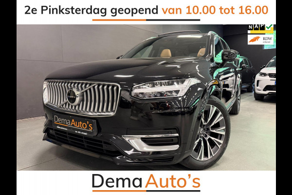 Volvo XC90 2.0 T8 Recharge AWD EXCLUSIVE 7P PANO/B&W/L-VERING/LEDER/DAB/AIRCO-STOELEN/ FULL-OPTION!!!