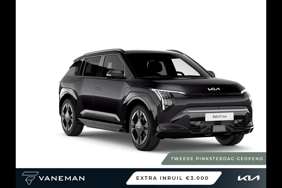 Kia EV3 GT-Line 81.4 kWh | Draadloze telefoonlader | Zelf samenstellen