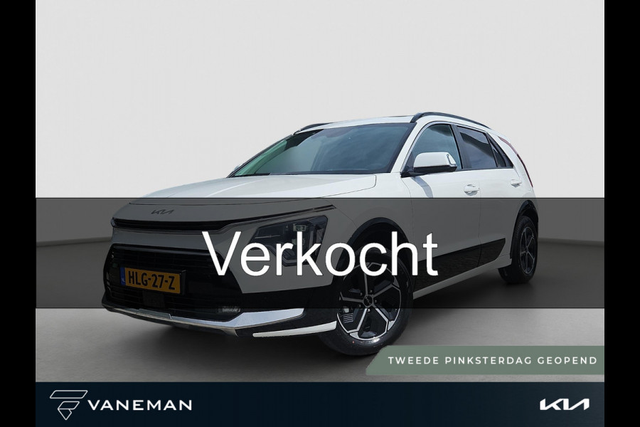 Kia Niro 1.6 GDi Hybrid DynamicPlusLine | HUD | Leder | Elektr. Achterklep | Adapt. Cruise |