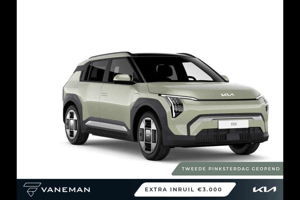 Kia EV3 Air 81.4 kWh | Apple Carplay/Android Auto | Cruise control adaptief met Stop&Go en stuurhulp Kia EV3 Air 81.4 kWh | Apple Carplay/Android Auto | Cruise control adaptief met Stop&Go en stuurhulp