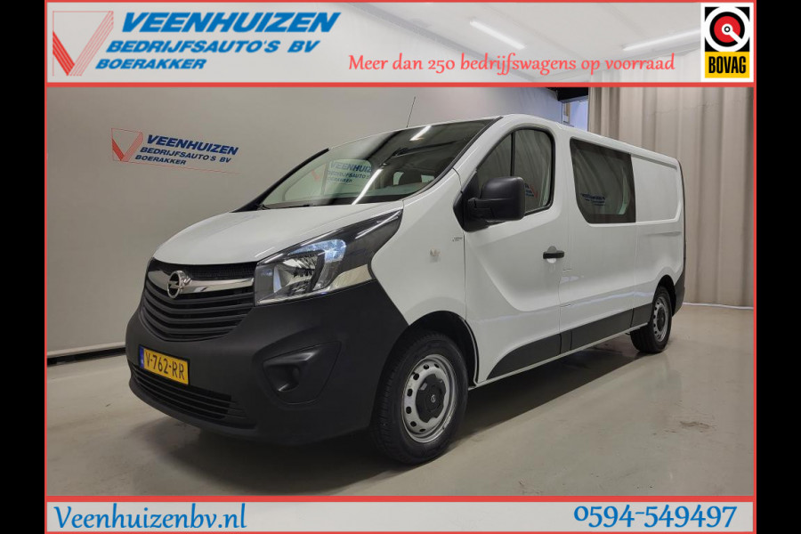 Opel Vivaro 1.6CDTI L2/H1 Dubbele Cabine Euro 6!