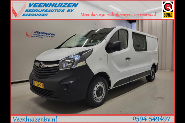 Opel Vivaro 1.6CDTI L2/H1 Dubbele Cabine Euro 6!