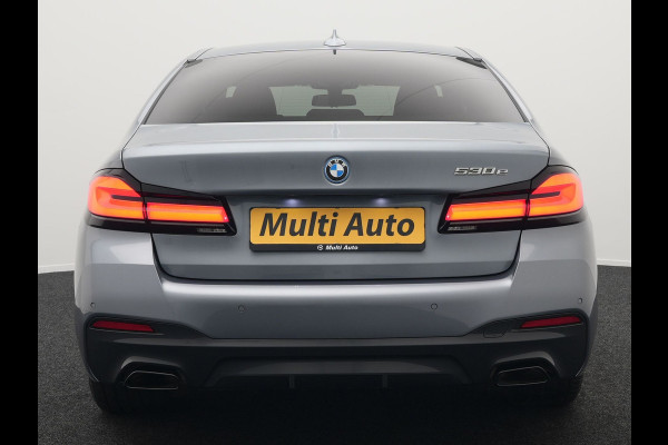 BMW 5 Serie 530e M Sport LCI Plug In Hybrid | PHEV | Harman Kardon | Carplay | Sfeerverlichting | Electrische Alcantara Sportstoelen | Stuur/Stoel Verwarming |