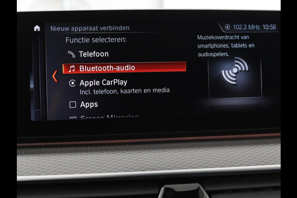 BMW 5 Serie 520d xDrive M-Sport | Leder | Sportstoelen | Camera | Full LED | Trekhaak | Keyless | Navigatie | Sfeerverlichting | Climate control