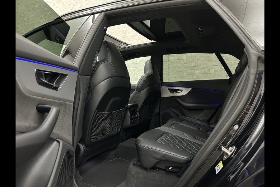 Audi Q8 60 TFSI e 462pk S-Line Competition | RS-Seats | 360 Camera | ACC | Panorama | Luchtvering | B&O Sound | Head-Up | LED-Matrix | Trekhaak | Memory | Stuurverwarming | Sfeerverlichting | Keyless-Entry | Black-Optic | Standkachel | Rijklaar incl. Bovag Garantie.