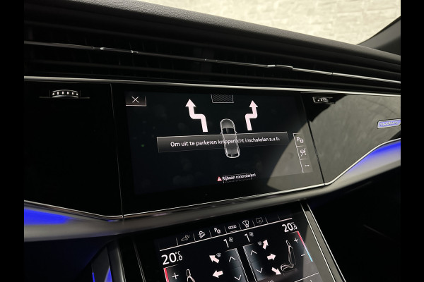 Audi Q8 60 TFSI e 462pk S-Line Competition | RS-Seats | 360 Camera | ACC | Panorama | Luchtvering | B&O Sound | Head-Up | LED-Matrix | Trekhaak | Memory | Stuurverwarming | Sfeerverlichting | Keyless-Entry | Black-Optic | Standkachel | Rijklaar incl. Bovag Garantie.