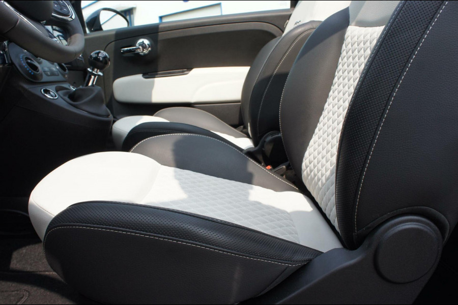 Fiat 500C 1.0 Hybrid Dolcevita App|Airco|Navi|PDC|Velgen