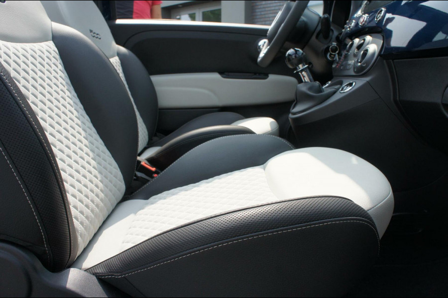 Fiat 500C 1.0 Hybrid Dolcevita App|Airco|Navi|PDC|Velgen