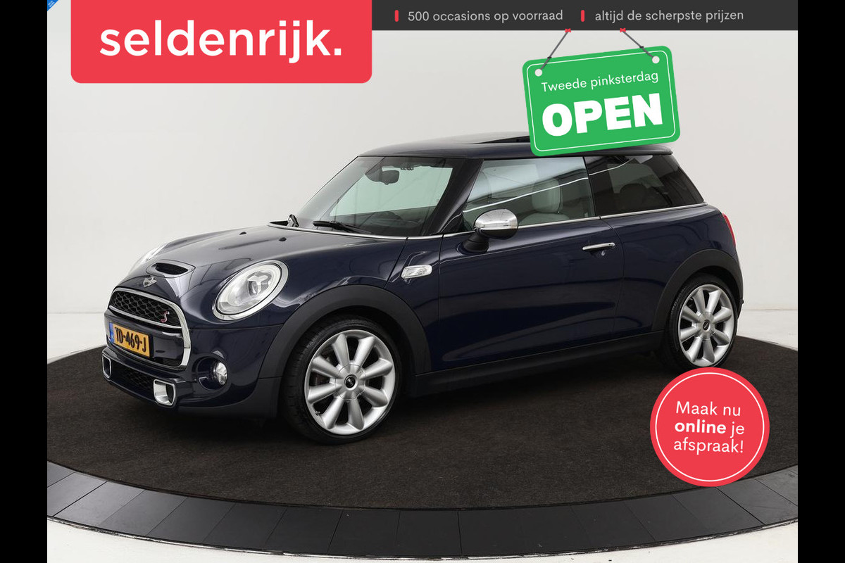 MINI Cooper S 2.0 Chili Serious Business | Panoramadak | Leder | Head-Up | Navigatie | Full LED | Harman/Kardon | Climate control | Keyless | Parkeerhulp | Cruise control MINI Cooper S 2.0 Chili Serious Business | Panoramadak | Leder | Head-Up | Navigatie | Full LED | Harman/Kardon | Climate control | Keyless | Parkeerhulp | Cruise control