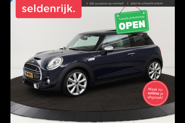 MINI Cooper S 2.0 Chili Serious Business | Panoramadak | Leder | Head-Up | Navigatie | Full LED | Harman/Kardon | Climate control | Keyless | Parkeerhulp | Cruise control