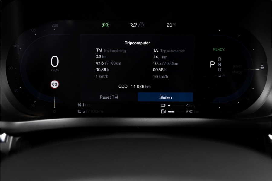 Volvo XC60 2.0 Recharge T6 AWD Plus Dark | S/K-Panodak | Dig. Cockpit | Adapt. Cruise | Memory Stoelen | Elek. Klep | Stoel-+stuurverw. | 360 Camera | NAV+App. Connect | LM 19" | 9452