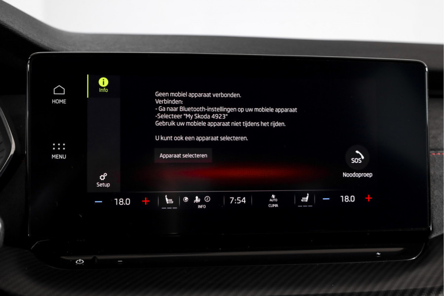Škoda Octavia Combi 1.4 TSI RS iV PHEV Business - Automaat | Dig. Cockpit | Adapt. Cruise | Stoel-+ Stuurverw. | PDC | Camera | NAV +App. Connect | ECC | Elek. Klep | LM 19" | 4923