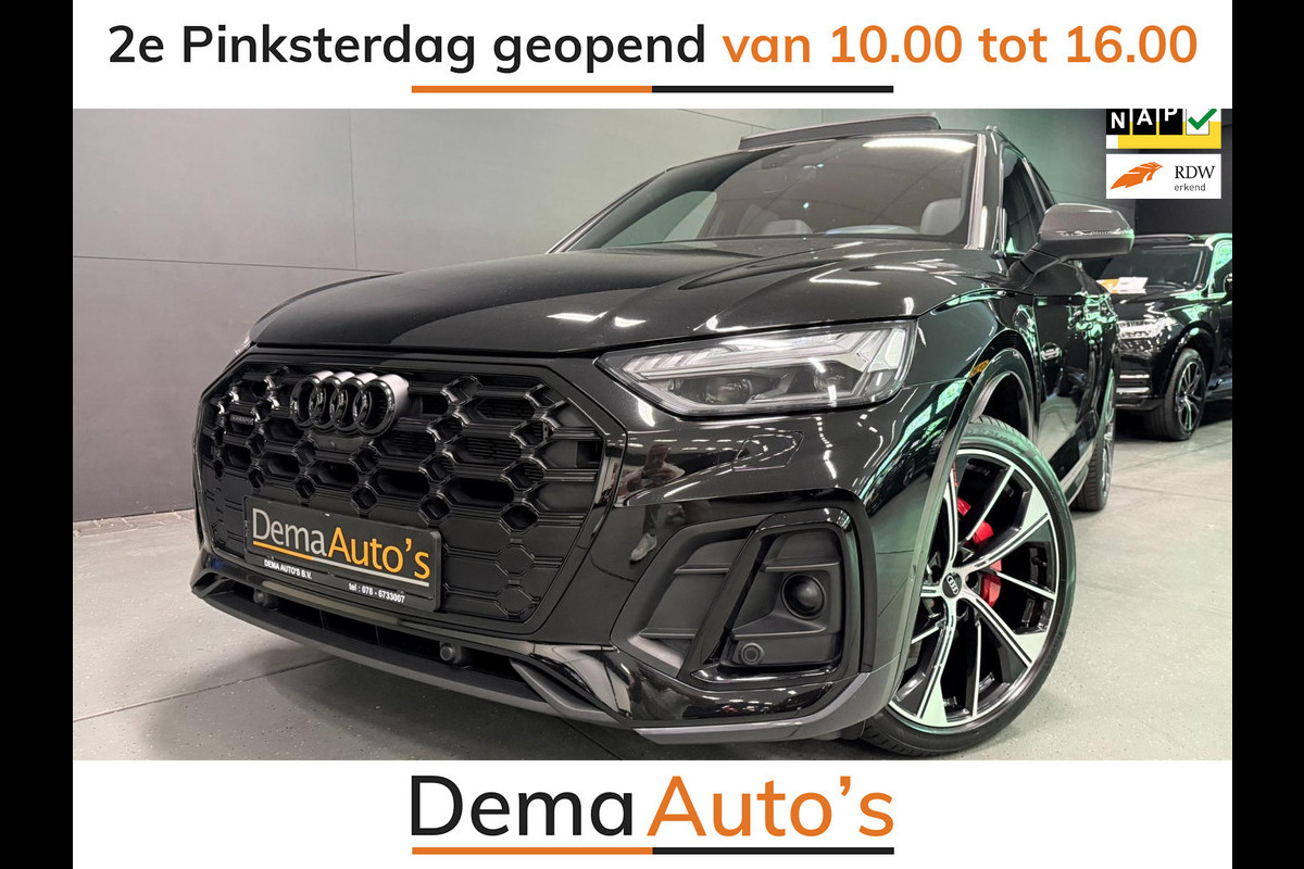 Audi Q5 55 TFSI e SQ5 367PK 3XS-LINE RS-LEDER PANO/H-UP/B&O/CAM/DAB/FULL-OPTION!!