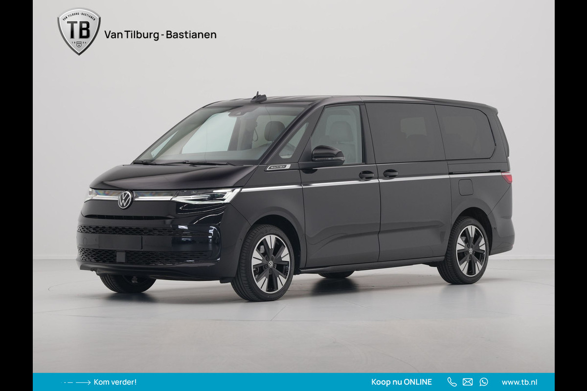 Volkswagen Multivan 1.4 eHybrid 218pk L2H1 Style Leder Standkachel El. Schuifdeuren Side Assist Camera Carplay Volkswagen Multivan 1.4 eHybrid 218pk L2H1 Style Leder Standkachel El. Schuifdeuren Side Assist Camera Carplay