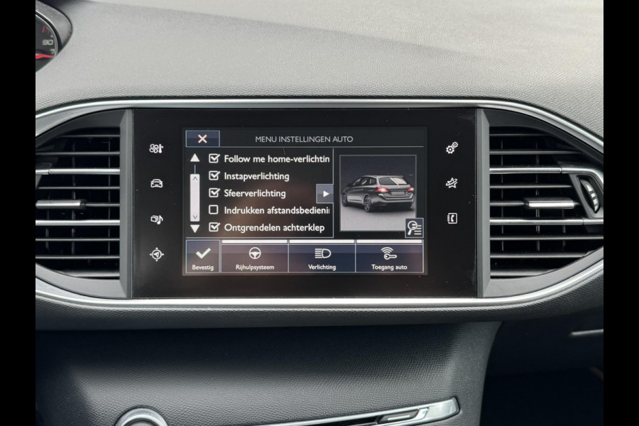 Peugeot 308 SW 1.2 PureTech Allure Leder/alcantara Led koplampen Camera Cruise Navigatie