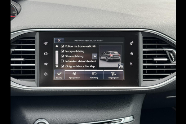 Peugeot 308 SW 1.2 PureTech Allure Leder/alcantara Led koplampen Camera Cruise Navigatie