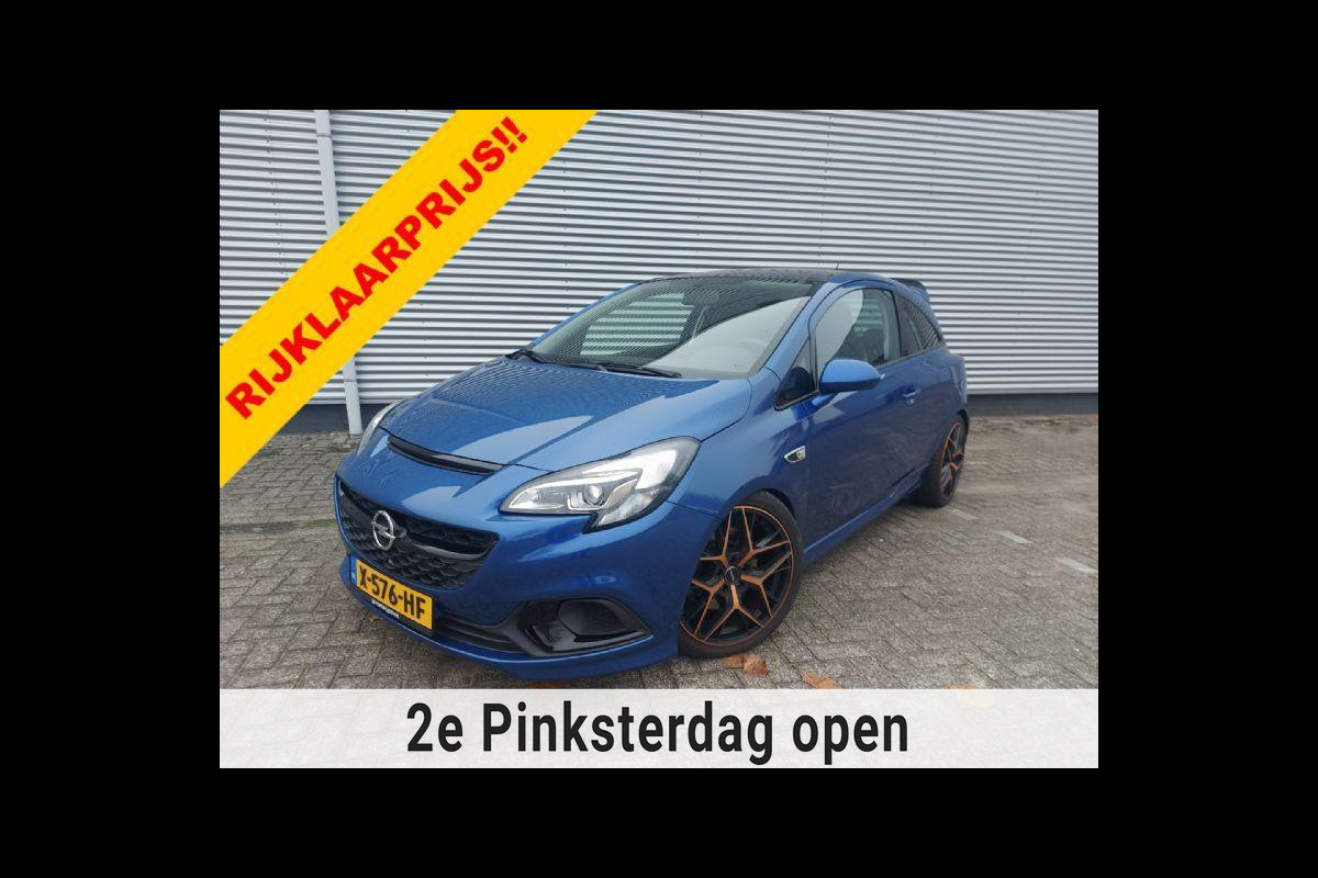 Opel Corsa 1.6 Turbo OPC Nurnberg Edit. airco,cruisecontrol,parkeersensoren achter,panoramadak, Opel Corsa 1.6 Turbo OPC Nurnberg Edit. airco,cruisecontrol,parkeersensoren achter,panoramadak,